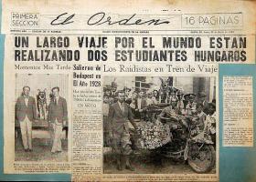 Sulkowky Zoltán és Barthy Gyula motorosok 1931-1937 közötti föld körüli útjának emlékei. Óriási, gya...