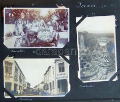 Sulkowky Zoltán és Barthy Gyula motorosok 1931-1937 közötti föld körüli útjának emlékei. Óriási, gya...