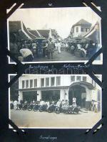 Sulkowky Zoltán és Barthy Gyula motorosok 1931-1937 közötti föld körüli útjának emlékei. Óriási, gya...