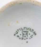 Hüttl Tivadar csésze, Tiszti Kaszinó Ózd felirattal, jelzett, d: 9 cm