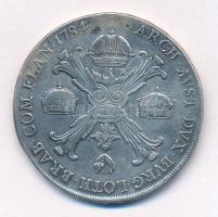 Osztrák Németalföld 1784A 1 Koronatallér Ag "II. József" (29,44g) T:VF fülnyom Austrian Netherlands 1784A 1 Kronenthaler Ag "Joseph II" (29,44g) C:VF ear mark Krause KM#32