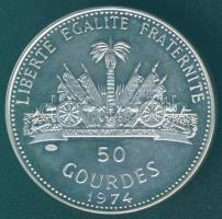 Haiti 1974. 50G "Olimpia ´76" Ag T:PP
