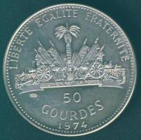 Haiti 1974. 50G "Olimpia ´76" Ag T:exPP