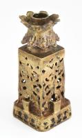Asztali tömjénfüstölő. Bronz, balkán, cca 18-19. század, m: 14 cm