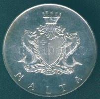 Málta 1973. 1Ł "Temi Zammit" Ag T:exPP