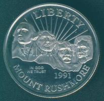 USA 1991S 1/2$ "Mount Rushmore" T:PP