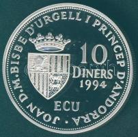 Andorra 1994. 10D "Andorra ENSZ-tag" Ag T:PP
