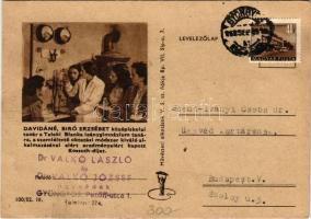 1953 Davidáné Biró Erzsébet középiskolai tanár a Teleki Blanka leánygimnázium tanára, a szemléltető oktatási módszer kiváló alkalmazásával elért eredményeiért kapott Kossuth-díjat. Művészeti Alkotások. Magyar szocialista propaganda / Hungarian Socialist propaganda