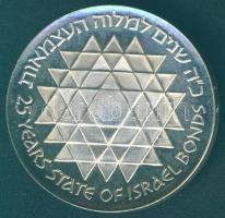 Izrael 1975. 25L "Izraeli Kötvényprogram" Ag T:exPP