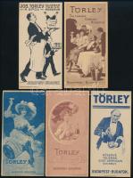 5 db Törley számolócédula