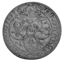 Lengyel-Litván Nemzetközösség 1659TL-B 6gr Ag "II. János Kázmér" Krakkó (3,28g) T:XF
Poli...