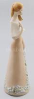 Royal Dux "Ősz" hölgy figura, jelzett, hibátlan, m: 30,5 cm