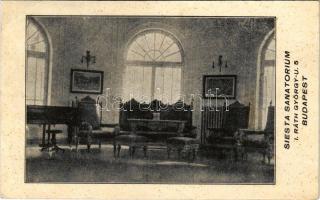 1926 Budapest I. Siesta Szanatórium. Ráth György utca 5. (fl)