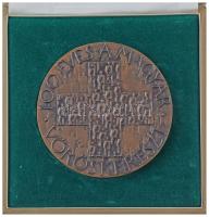 Asszonyi Tamás (1942-) 1981. "1881-1981 / 100 éves a Magyar Vöröskereszt" kétoldalas, öntö...