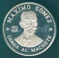 Kuba 1977. 20P "Maximo Gomez" Ag T:exPP