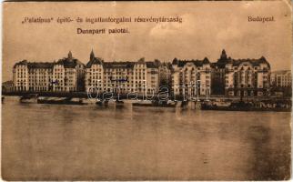 Budapest XIII. Dunaparti paloták, Palatinus építő- és ingatlanforgalmi részvénytársaság, Magyar Földrajzi Intézet (fa)