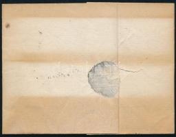 1833 Portós levél "LEUTSCHAU"