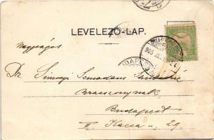 1905 Máriaradna, Mária-Radna, Radna (Lippa, Lipova); templom, szobor / church, statue (EK)