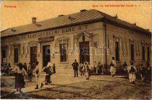 1910 Hátszeg, Hateg; Ipar és kereskedelmi bank rt. Bank és váltóüzlet, Mester János könyvnyomdája és saját kiadása. 1722. / bank, book printing shop (EB)