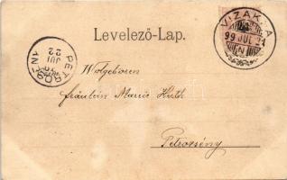 1899 (Vorläufer) Vízakna, Salzburg, Ocna Sibiului; fürdő. Karl Graef / spa