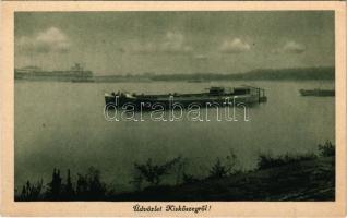 Kiskőszeg, Batina (Darázs, Draz); Duna / Danube