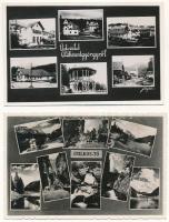 10 db RÉGI II. világháborús erdélyi képeslap jó minőségben, tábori postahivatal / 8 pre-1945 WWII Transylvanian postcards in good quality, military post office