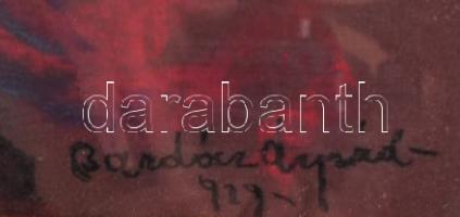 Bardócz Árpád (1882-1938): Lengén öltözött hölgy portréja, 1929. Pasztell, karton. Jelezve jobbra le...