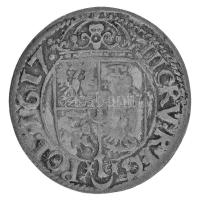 Lengyel-Litván Nemzetközösség 1617. 3kr Ag "III. Zsigmond" Krakkó (1,58g) T:XF patina
Pol...