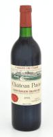 1993 Chateau Pavie Saint-Émilion 1er Grand Cru Classé, bontatlan palack francia,Bordeaux-i száraz vörösbor, 12,5%, 0,75l.