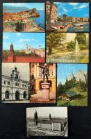 Kb. 200 db MODERN külföldi város képeslap
