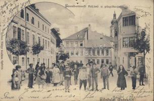 Győr Erzsébet tér és Káptalandomb (pinhole)