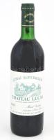 1989 Chateau Lucas Lussac Saint - Emilion, bontatlan palack francia, Bordeaux-i vörösbor, 12,5%, 0,75l.
