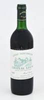 1989 Chateau Lucas Lussac Saint - Emilion, bontatlan palack francia, Bordeaux-i vörösbor, 12,5%, 0,75l.