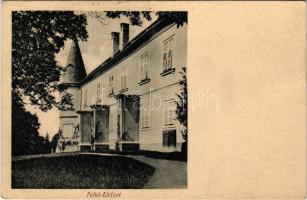 1929 Felsőelefánt, Szent János Elefánt, Nyitra-Szent-János, Oberelefant, Horné Lefantovce; kastély. Huszár István kiadása (Nyitra) / castle (EK)