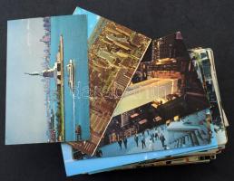 Kb. 200 db MODERN külföldi város képeslap