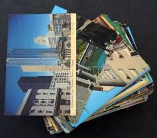 Kb. 200 db MODERN külföldi város képeslap