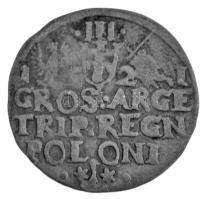 Lengyel-Litván Nemzetközösség 1621. 3gr Ag "III. Zsigmond" Krakkó (1,82g) T:XF patina Polish-Lithuanian Commonwealth 1621. 3 Groszy Ag "Sigismund III" Kraków (1,82g) C:XF patina Kopicki 1227, Iger K.21.1.a