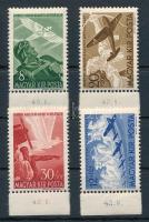 1942 Repülő Alap ívszéli sor ívszéli jelzéssel (rozsda / stain)