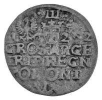 Lengyel-Litván Nemzetközösség 1622. 3gr Ag "III. Zsigmond" Krakkó (1,73g) T:XF,VF patina Polish-Lithuanian Commonwealth 1622. 3 Groszy Ag "Sigismund III" Kraków (1,73g) C:XF,VF patina Kopicki 1227, Iger K.22.1.a