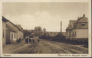 Csepreg Répce-híd és bőrgyár