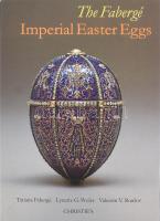 Tatiana Fabergé - Lynette G. Proler - Valentin V. Skurlov: The Fabergé. Imperial Easter Eggs. London, 2002, Christie's. Angol nyelven. Gazdag képanyaggal illusztrált. Kiadói egészvászon-kötés, kiadói papír védőborítóban.