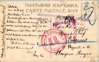 1916 Moscow, Moscou; Monument des combattants tombés á Plevna / a plevnai ostrom emlékműve / monumen...