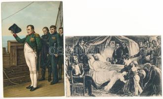 77 db RÉGI Napóleon képeslap, vegyes minőségben / 77 pre-1945 Napoleon postcards in mixed quality