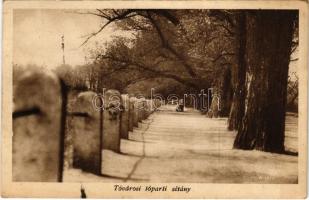 Tata, Tóvárosi tóparti sétány (fl)