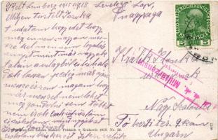 1915 Lviv, Lwów, Lemberg; Ulica Karola Ludwika i Waly Hetmanskie / Karl Ludwigstrasse und Hetmannsch...