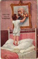 Isten áldd még jó királyunkat! Ferenc József / Franz Joseph propaganda (EB)