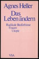 Heller Ágnes: Das Leben ändern. Radikale Bedürfnisse, Frauen und Utopie. Gespräche mit Ferdinando Adornato. Hamburg, 1981, VSA-Verlag. Német nyelven. Kiadói papírkötés.