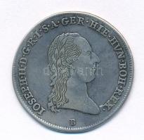 Osztrák Németalföld 1788B 1/4 Kronenthaler Ag "II. József" (7,13g) T:VF vésett éremkép
Au...
