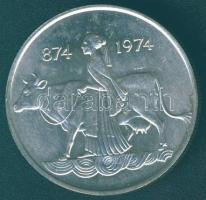 Izland 1974. 500K Ag "1100 éves az első település" T:BU