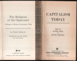 2 db angol nyelvű könyv: Vittorio Lanternari: The Religions of the Oppressed. A Study of Modern Mess...